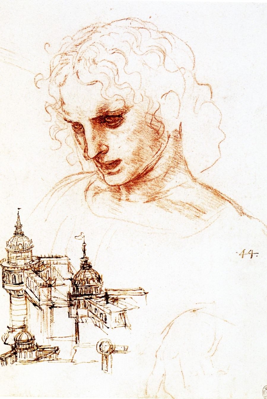 Leonardo Head Study