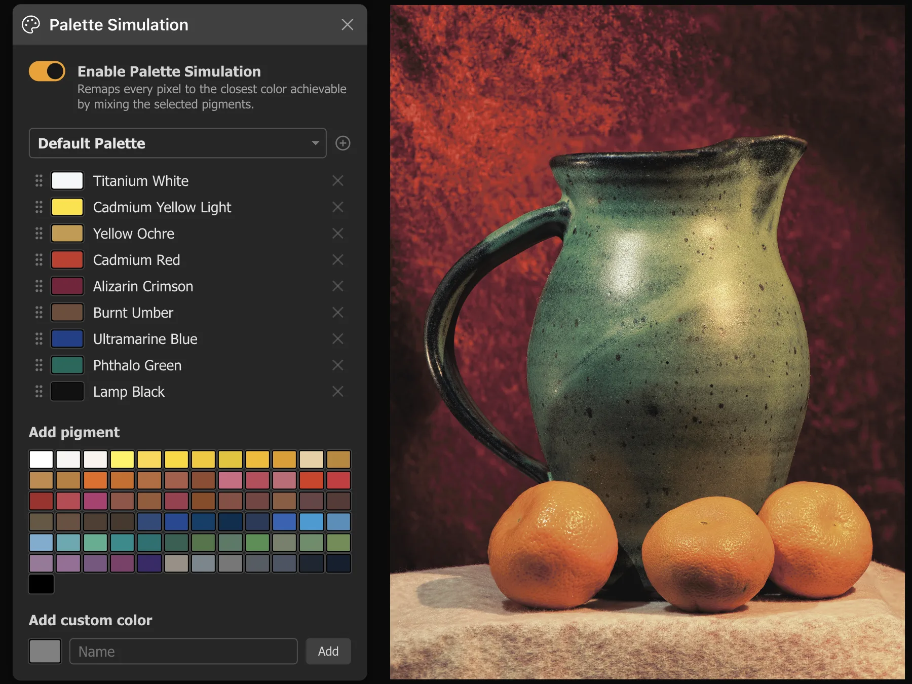 Default Palette